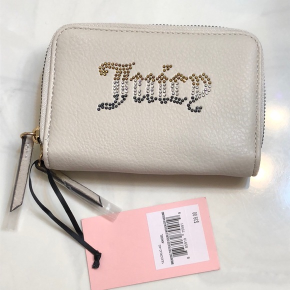 Juicy Couture Angel Breaking The Rules Medium Double ZA Wallet NWT - Picture 6 of 16